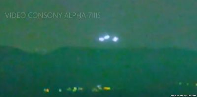 Огромный невидимый НЛО, засняли на цветной ПНВ (23.05.2021)