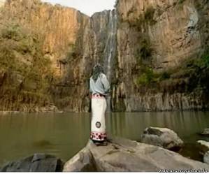 Чудовище африканского водопада Ховик