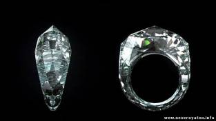 Первое в мире кольцо из цельного бриллианта