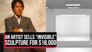 Первая в мире невидимая скульптура продана за 15 000 евро