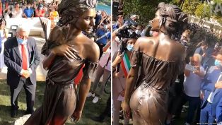 Чрезвычайно сексуальная статуя всколыхнула Италию. Вот оно, искусство!