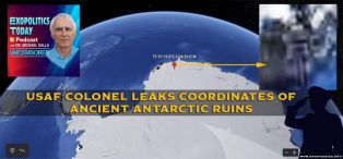 Полковник ВВС США раскрыл координаты древних антарктических руин