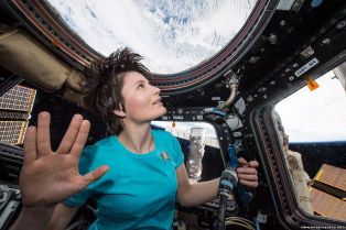 Итальянский астронавт Саманта Кристофоретти была в ужасе от НЛО