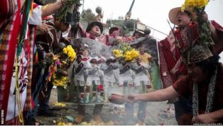 Перуанские шаманы провели ритуал в поддержку сборной своей страны
