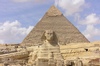 Египетские пирамиды в день 