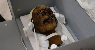 В Британии на чердаке нашли голову 2000-летней мумии