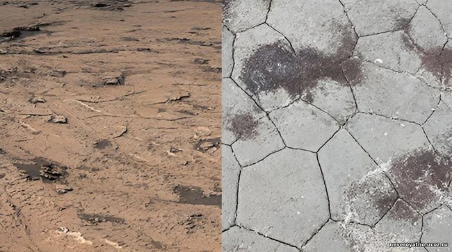 На Марсе нашли следы сезонных разливов воды